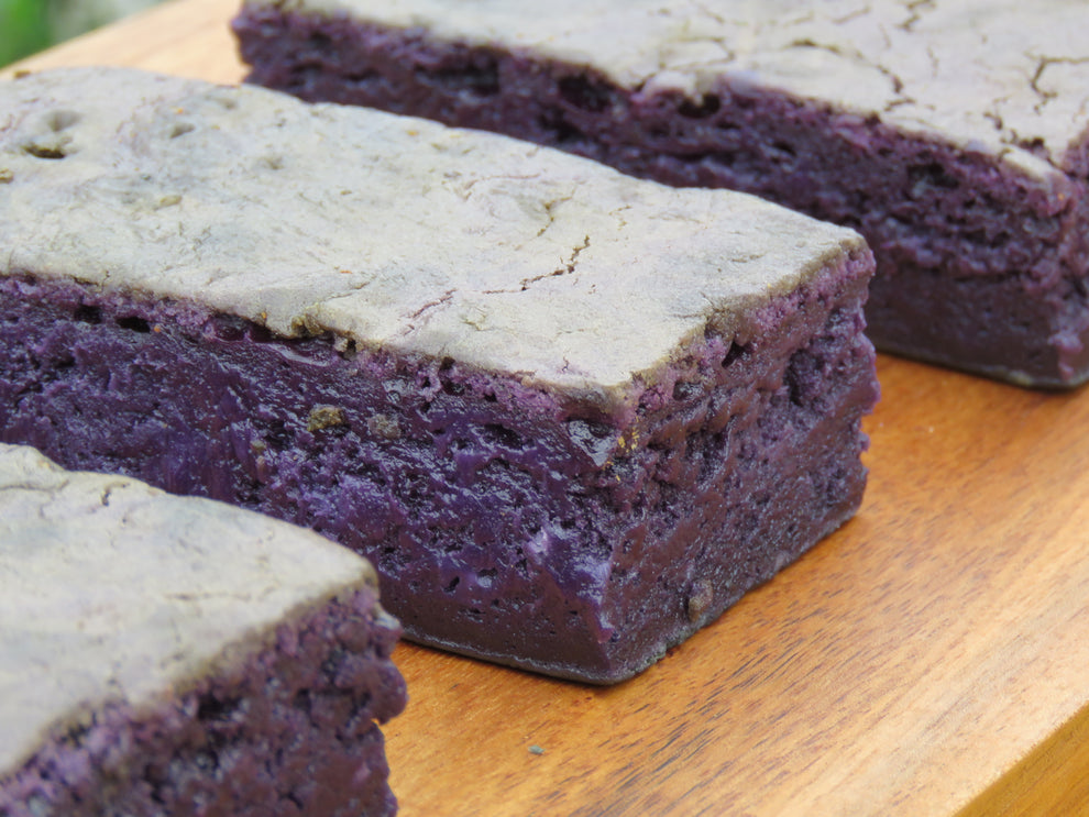 Taro Mochi Brownies – Manjot's Baking